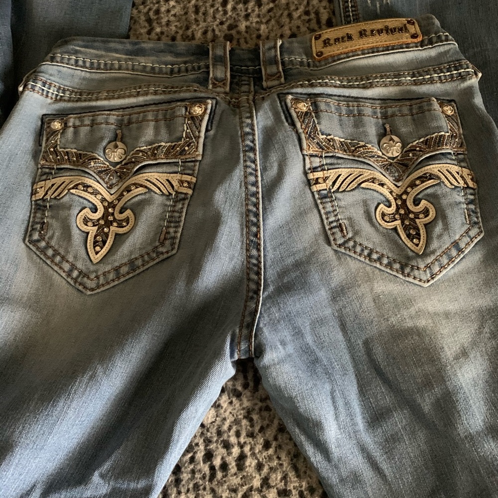 Women’s rock revival jeans
